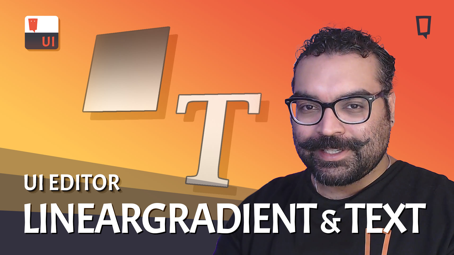 Lineargradient and Text